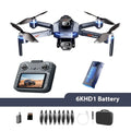 Screen UAV HD aerial photography quadcopter with 4.3-inch screen remote control, brushless motor, and optical flow hover in flight