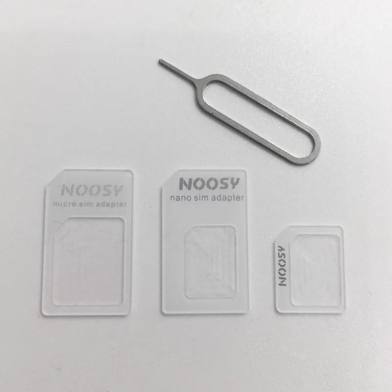 SIM card restore four-in-one set with adapters and pick tool for mobile phones