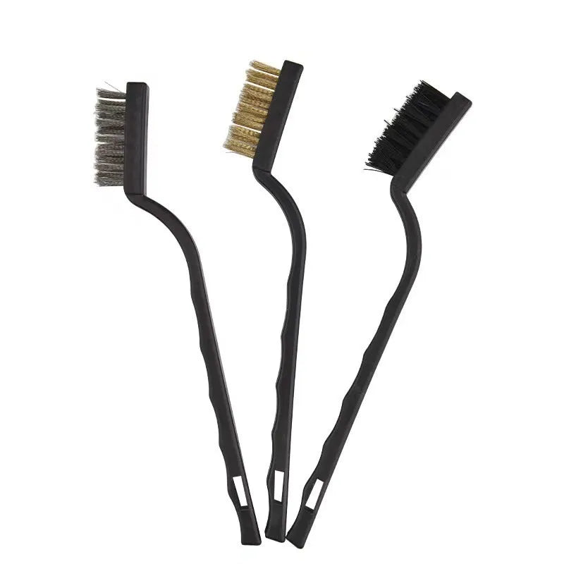 20-piece PP plastic electric drill car cleaning brush set in storage box 30x35x10cm