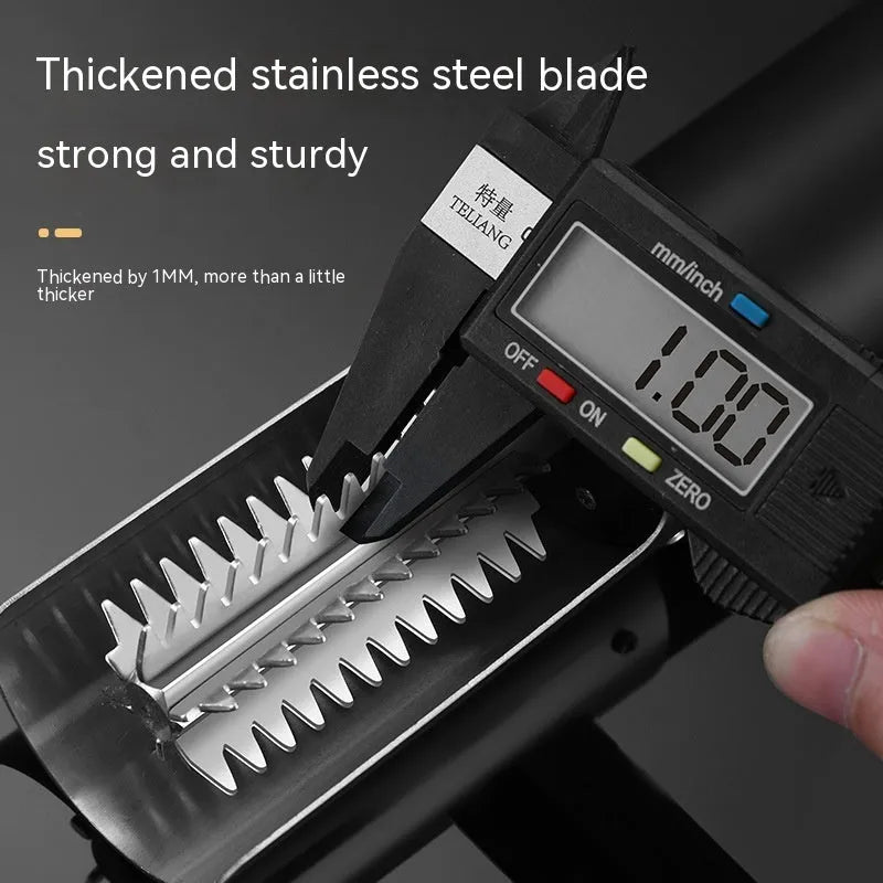 Electric fish scaler machine handheld 125W high-power seven-level waterproof white black light green