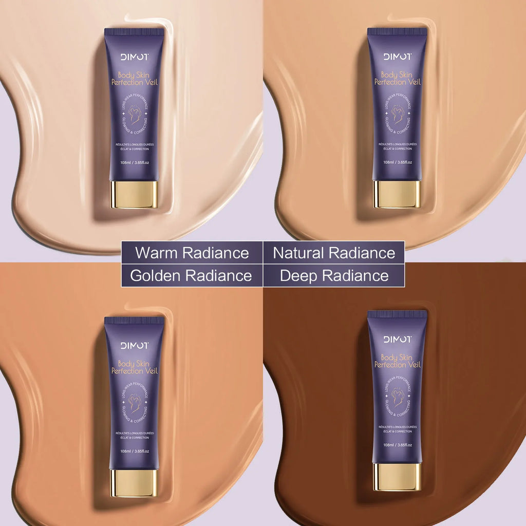 108ml waterproof body concealer cream and applicator brush for covering tattoos and birthmarks.