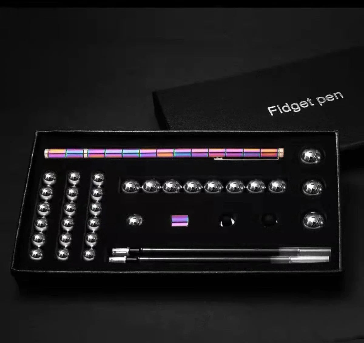 Magnetic Modular Pen with erasable ink and high-sensitivity capacitive head for stress relief and creative writing