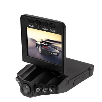 H198 model car DVR dash cam with aircraft nose design on a windscreen