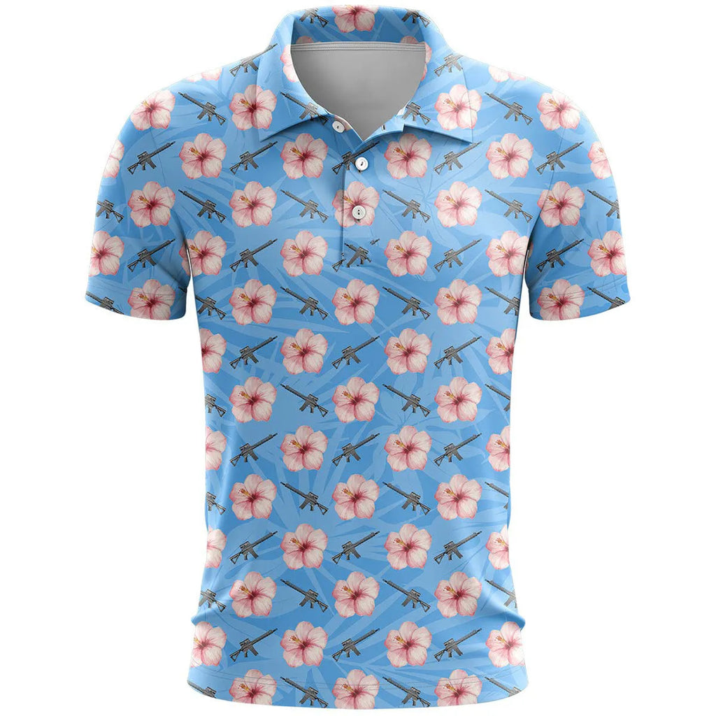 Loose fit short sleeve sports top with 3D printed colour pattern on bird eye polyester fabric.