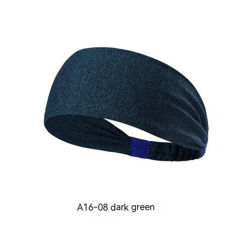 Quick-drying antiperspirant yoga hair band for women in various colours
