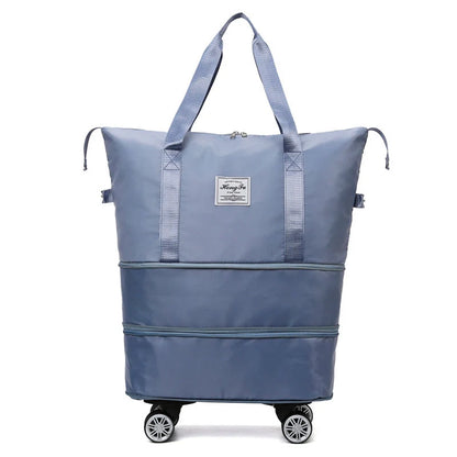 Universal Wheel Travel Bag with double-layer dry and wet separation in various colours