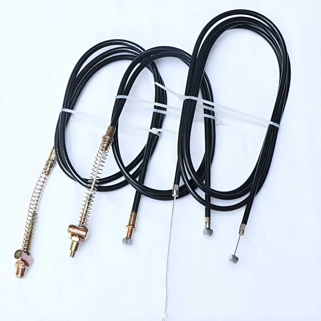 Electric vehicle rear drum brake cable in multiple lengths 1.2m to 2.2m for motorcycle scooter replacement