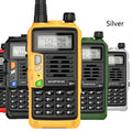 UV-5R dual band walkie talkie 10W 128 channels 2800mAh lithium battery black outdoor communication device