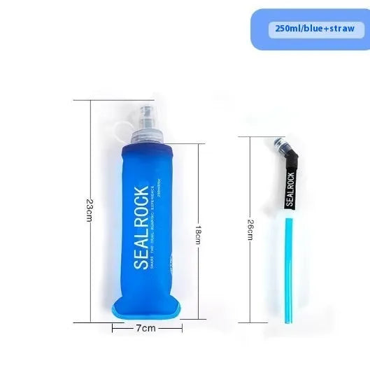 Plastic portable straw for mountain climbing and biking with suction tube