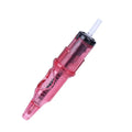 Tattoo pen tool for permanent makeup in assorted colours with integrated needle.