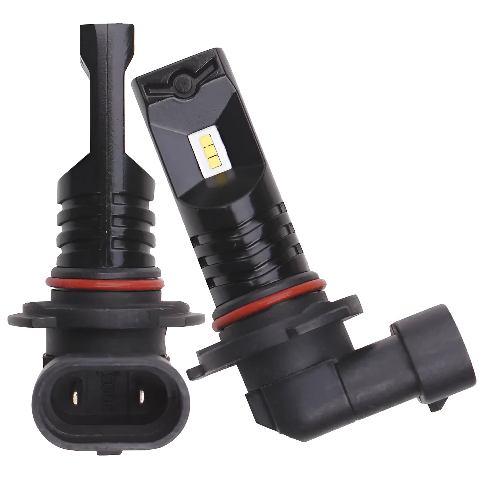 CSP LED automotive fog lamp headlights with black aviation aluminium housing