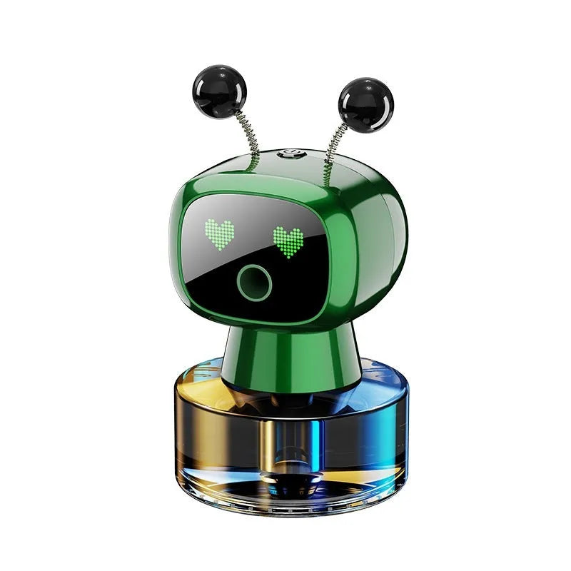 Robot intelligent car aroma diffuser with five fragrance options and 50-100 ml net content