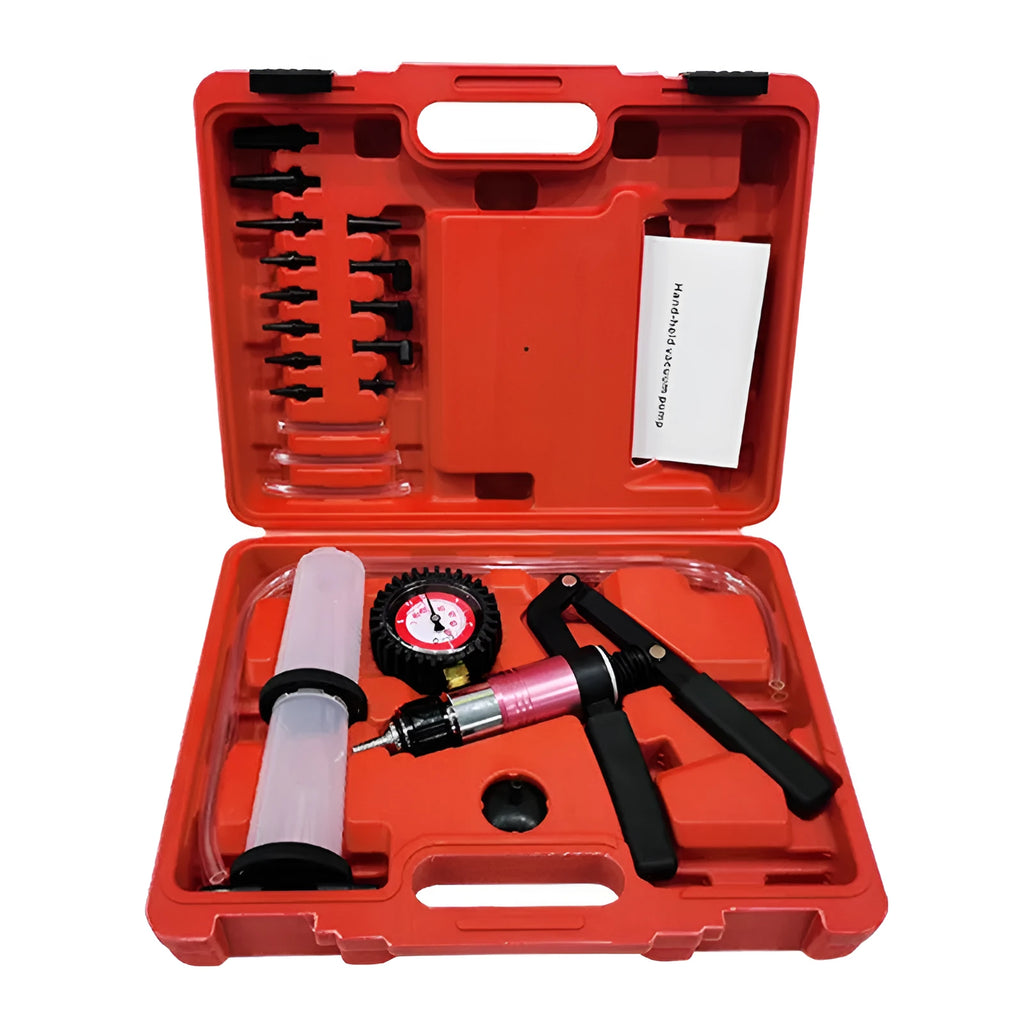 Manual vacuum air blow gun suction tool for car repair with aluminium alloy construction