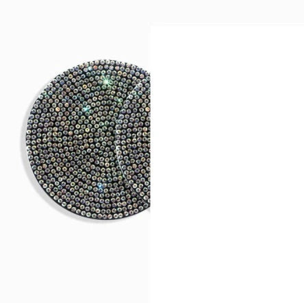 Bling car coasters with crystal rhinestones for cup holders, available in multiple colours