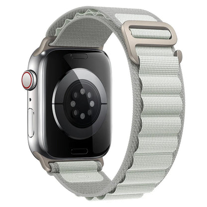 Apple Watch nylon strap with metal tips in various colours