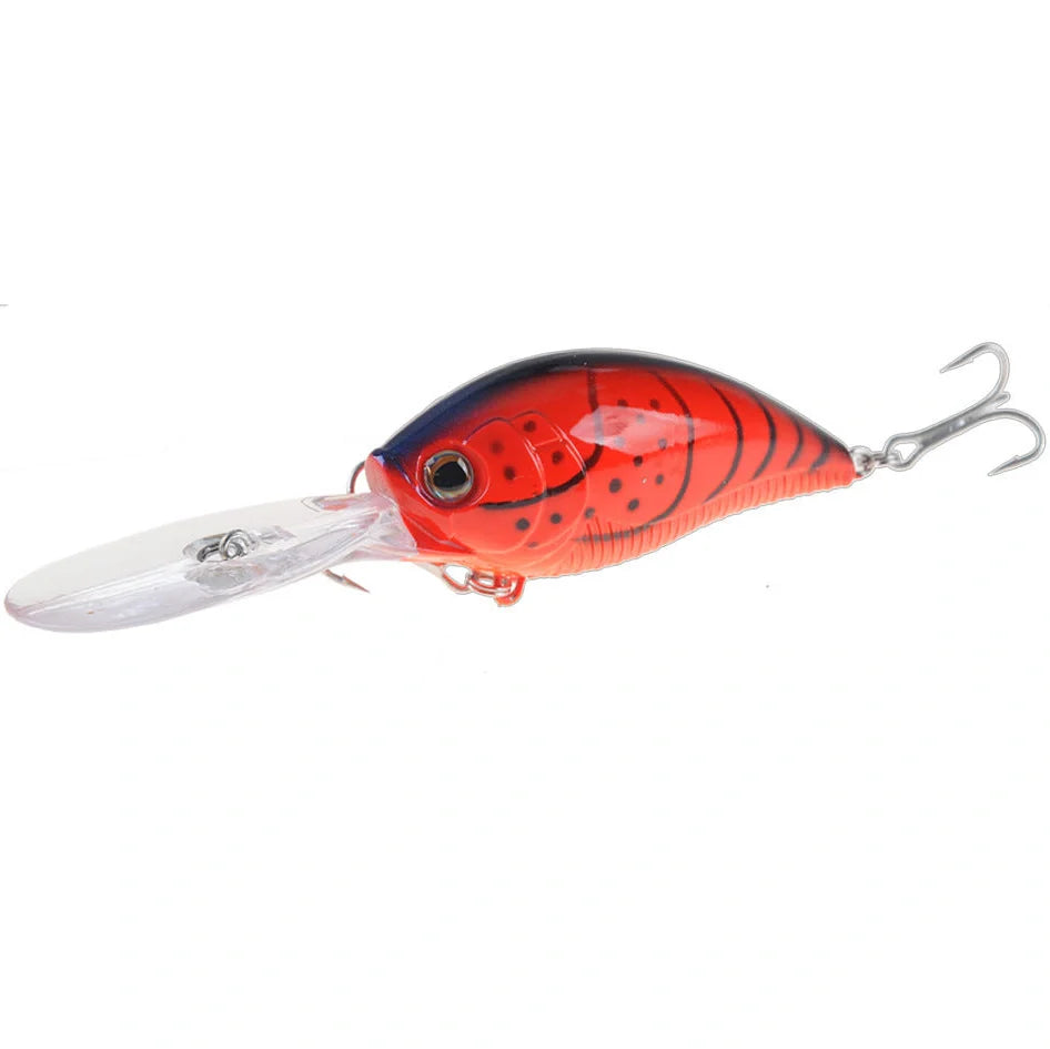 22g Sub Lure Rock Long Tongue Fat Man fishing lure with reinforced hooks and bionic design