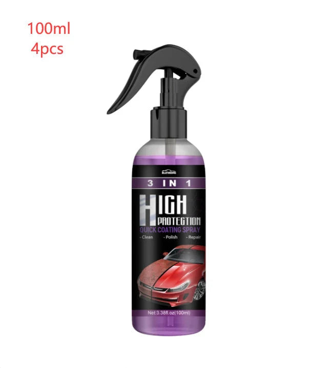 3 In 1 High Protection Fast Car Paint Spray Automatic for quick and easy car paint touch-ups