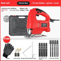 55 type electric scroll saw hand-carrying multifunctional woodworking saw with 10 blades and plastic box