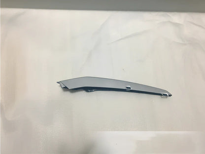 BMW 3 Series F30 black ABS front bumper ventilation grille with left right fog lamp covers and trims, 18cm wide enclosed design