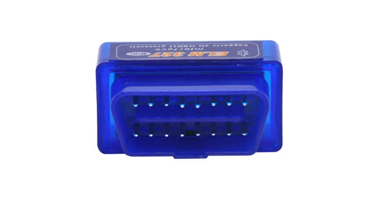 Mini Bluetooth OBD2 ELM327 car diagnostic scanner with 5.1 connectivity.