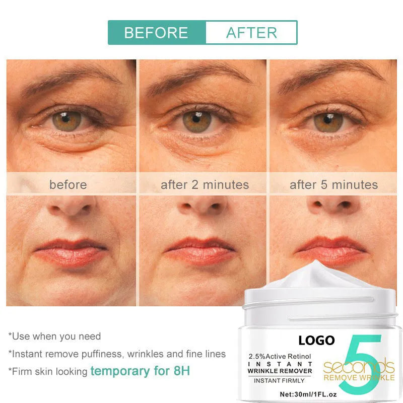 Active Retinol Face Cream moisturising cream 30ml jar with Snow Lotus and Vitamin A