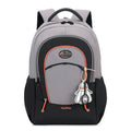 Leisure travel backpack with curved shoulder straps in cherry blossom pink colour
