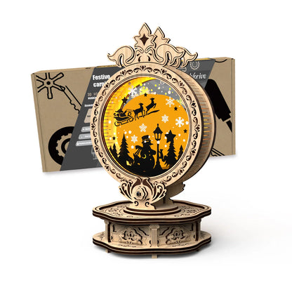 Home Fashion Simple Holiday Carnival Lights Styling Puzzle Toys for festive decoration