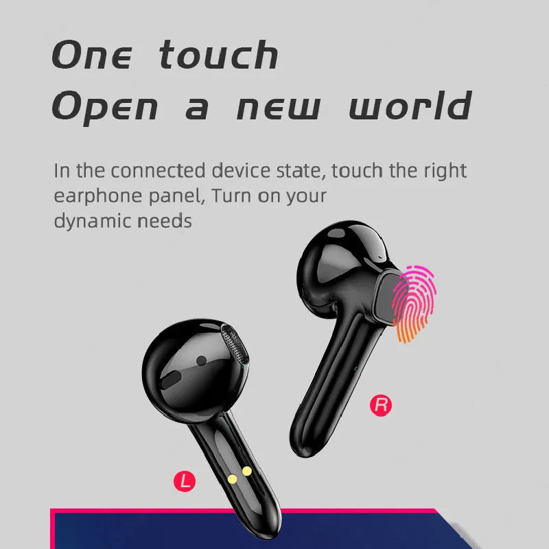 Wireless Bluetooth gaming headset with motion noise reduction in minimalist design