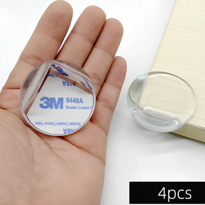 L-shaped baby silicone protective pad in soft PVC with 3M glue for table corner safety, thickened 2cm padding