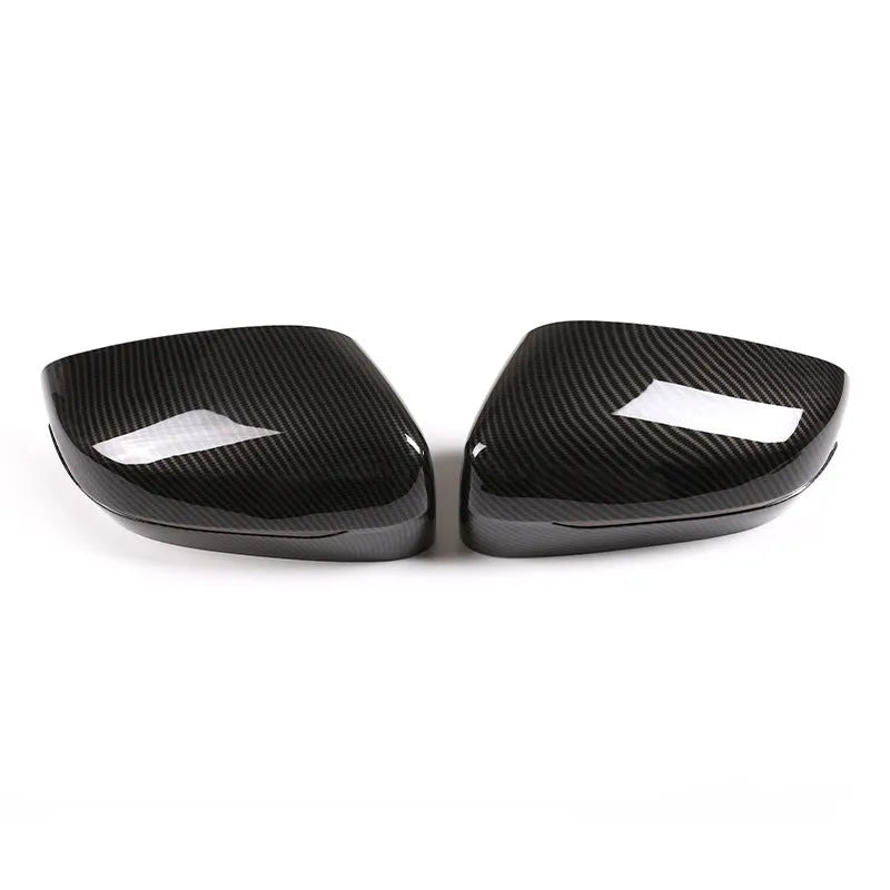 Carbon fibre pattern ABS plastic outside rear view mirror cover for 2020 BMW 5 Series 6 Series GT and 7 Series