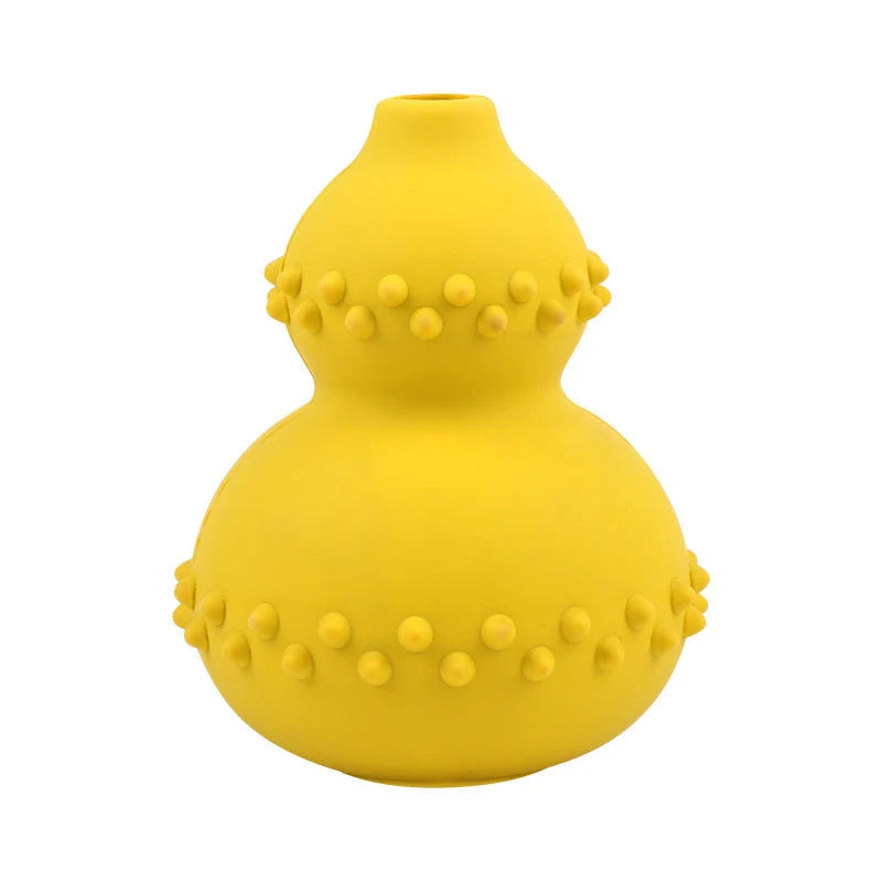 Natural rubber pet toy for dogs, resistant to biting and grinding, promotes dental health