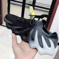 Round toe lace up breathable mesh sneakers for adults in black, blue, and pink