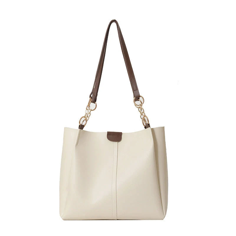 Two-piece set of large capacity totes in various colours for work and commuting