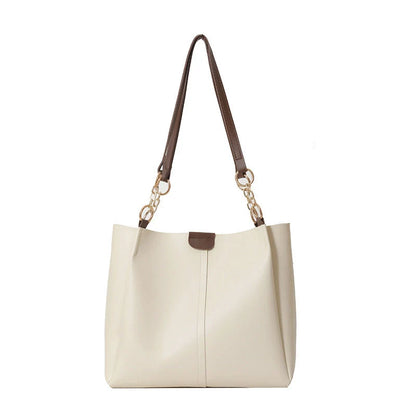 Two-piece set of large capacity totes in various colours for work and commuting