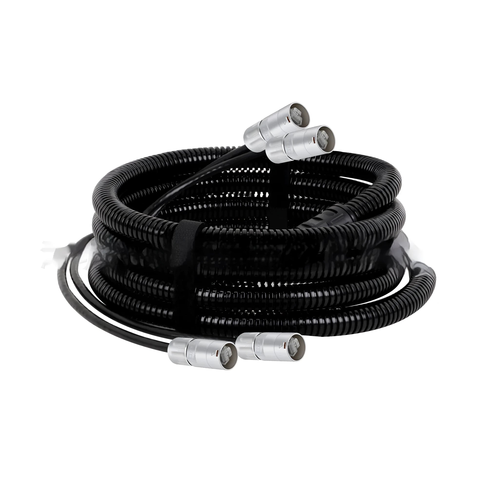 RJ45 Ethernet extension cable with PVC sheath and connectors, available in multiple lengths