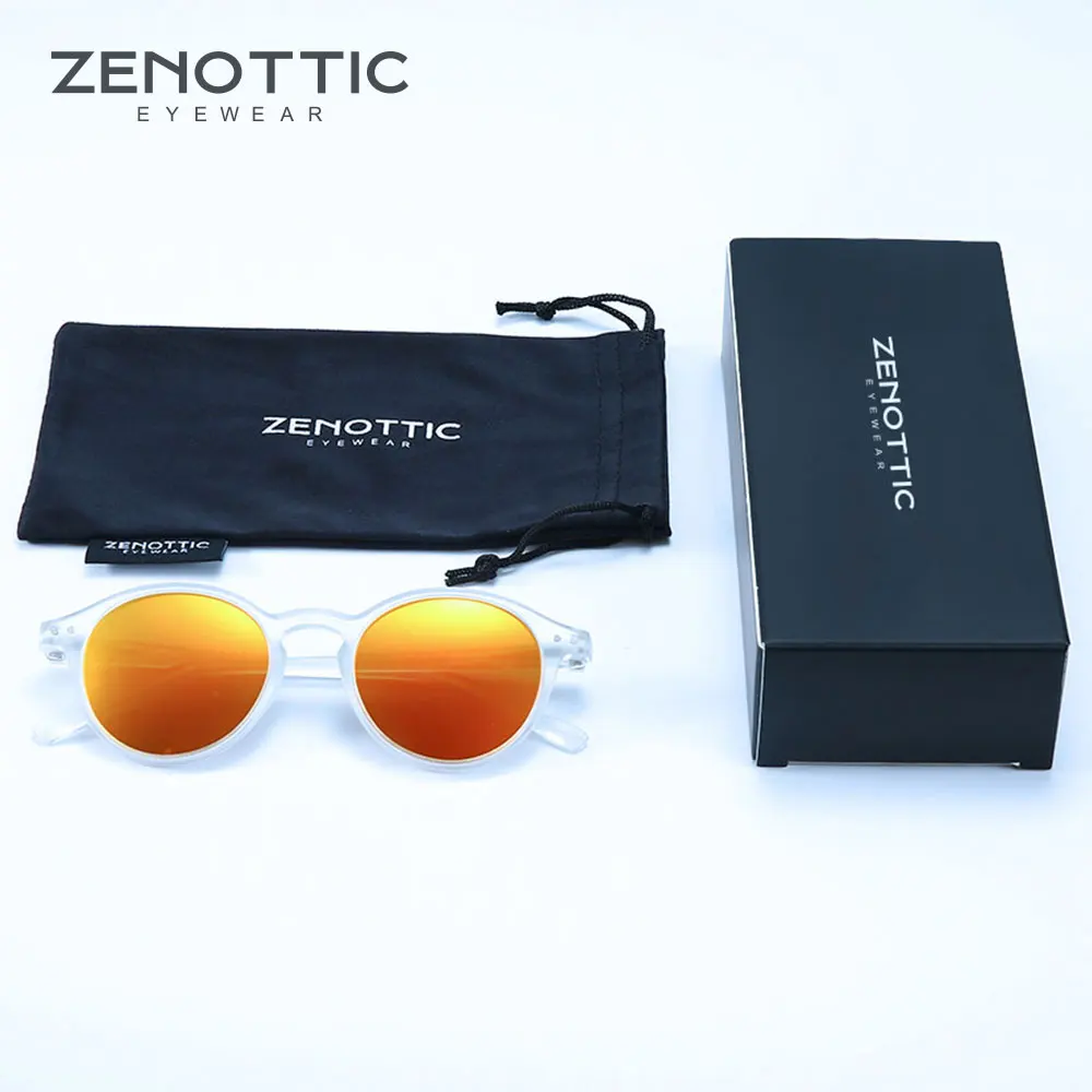 ZENOTTIC Retro Polarized Sunglasses with premium lenses and stylish frames in a variety of colours