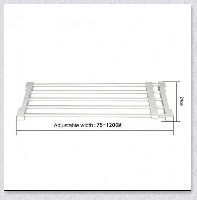 Fully Adjustable Retractable Indoor Pet Barrier with Durable Plastic-Coated Iron Pipe Construction