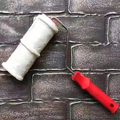 Brick Pattern Paint Roller for creating realistic-looking textured brick designs on walls, floors, and other surfaces