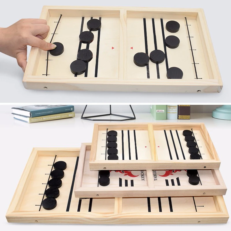 Fast Sling Hockey Board Game - A thrilling eco-friendly table hockey game for Kiwi families