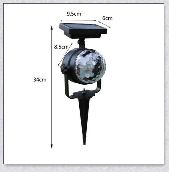 Outdoor Christmas Laser Projector Lamp that projects a stunning laser light display to illuminate your Kiwi Christmas celebrations