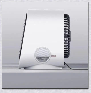 Chill Breeze - A lightweight, portable air conditioner with 3-in-1 functionality, including air cooling, air purification, and ambient lighting