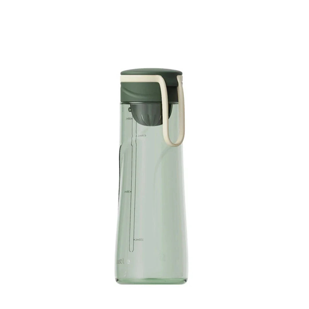 Eco-Friendly Tritan 550ml Sports Water Bottle in White Color