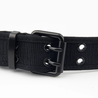 Ultra-Durable Woven Buckle Belt in Various Colors - Breathable, Adjustable Design for Kiwi Lifestyles