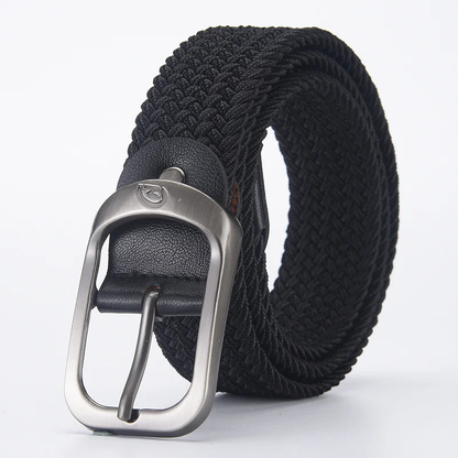 Versatile woven elastic belt in various colors, featuring a stylish design and a lightweight, comfortable fit for the active Kiwi lifestyle.