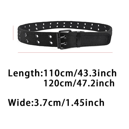 Ultra-Durable Woven Buckle Belt in Various Colors - Breathable, Adjustable Design for Kiwi Lifestyles