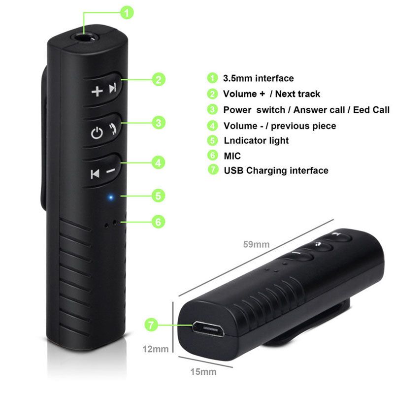 Easy-Connect Portable Bluetooth Audio Receiver - Wireless audio solution for New Zealand devices and lifestyles