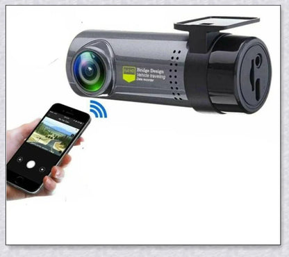 Compact wireless dash cam with 1080p full HD video, 170-degree wide-angle lens, and mobile app control for Kiwi drivers