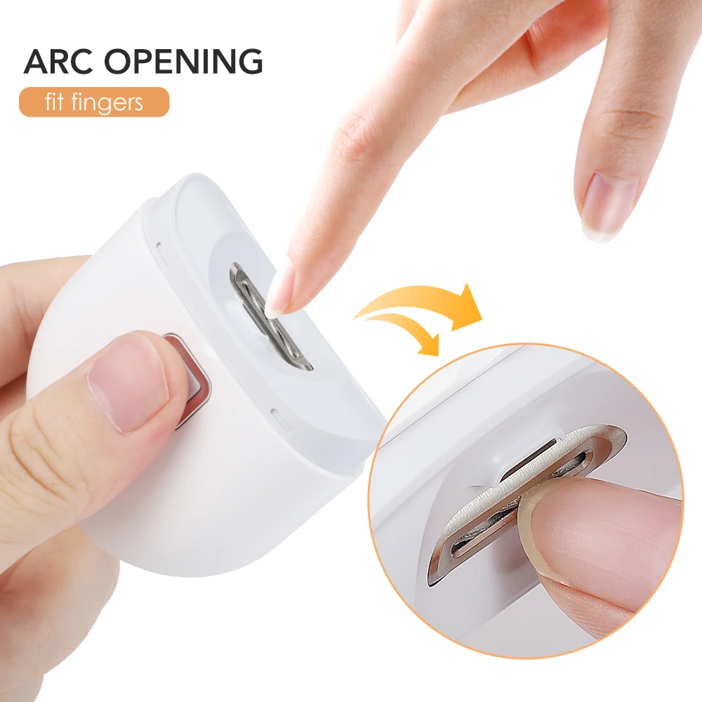 Electric Automatic Nail Trimmer for Seniors - Designed with Kiwi Seniors in Mind for Hassle-Free Nail Care