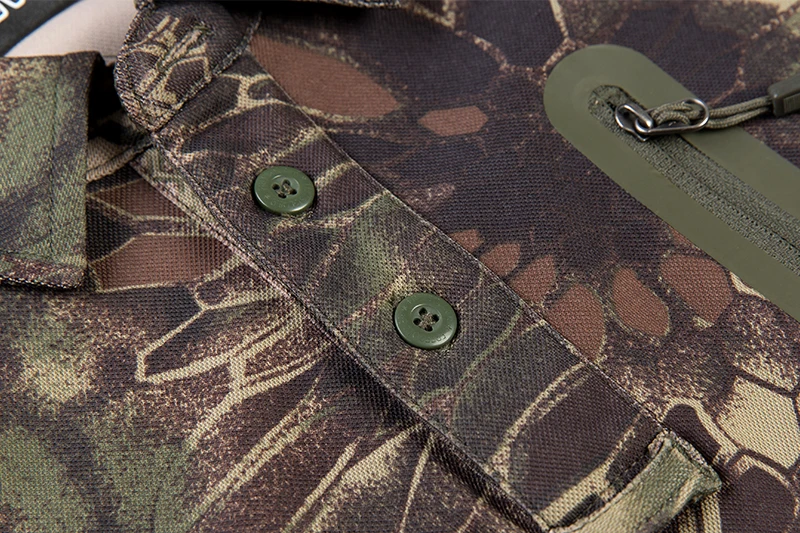 WildWolf™ Tactical Combat Shirt with zippered chest pocket and Velcro patches, available in a range of Kiwi-friendly colors