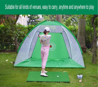 Brilliant Golf Driving Net - Heavy-duty, portable, and designed for serious Kiwi golfers to practice their swing and accuracy